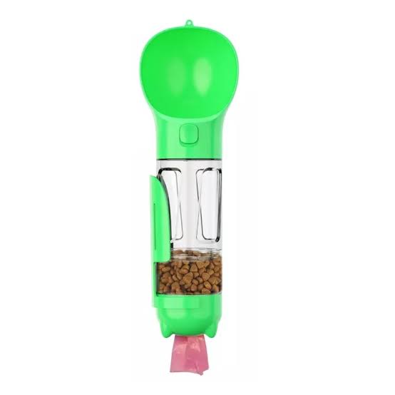 Botella De Agua Para Mascota 4 en1